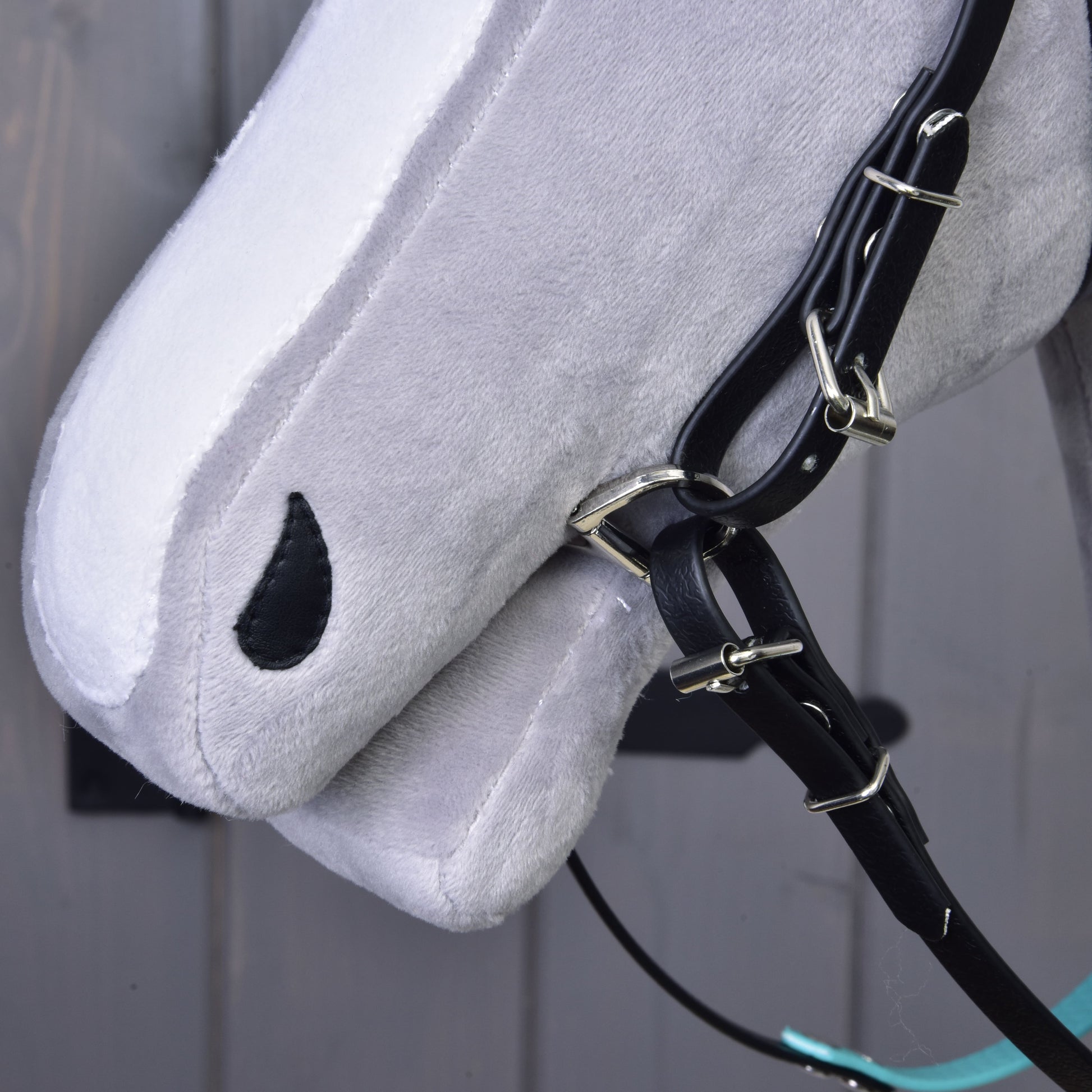 Bride complète sans muserolle turquoise