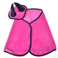Ensemble Rose Fuchsia (bonnet d'oreilles + couverture)