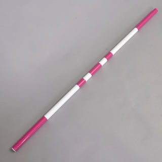 Barre d'obstacle rose