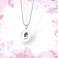 Collier en argent avec pendentif LarDen