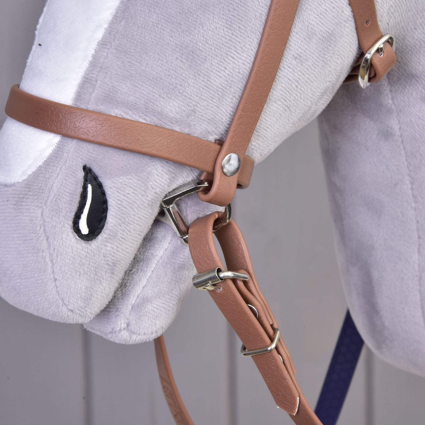 Bride complète avec muserolle Marron Violet