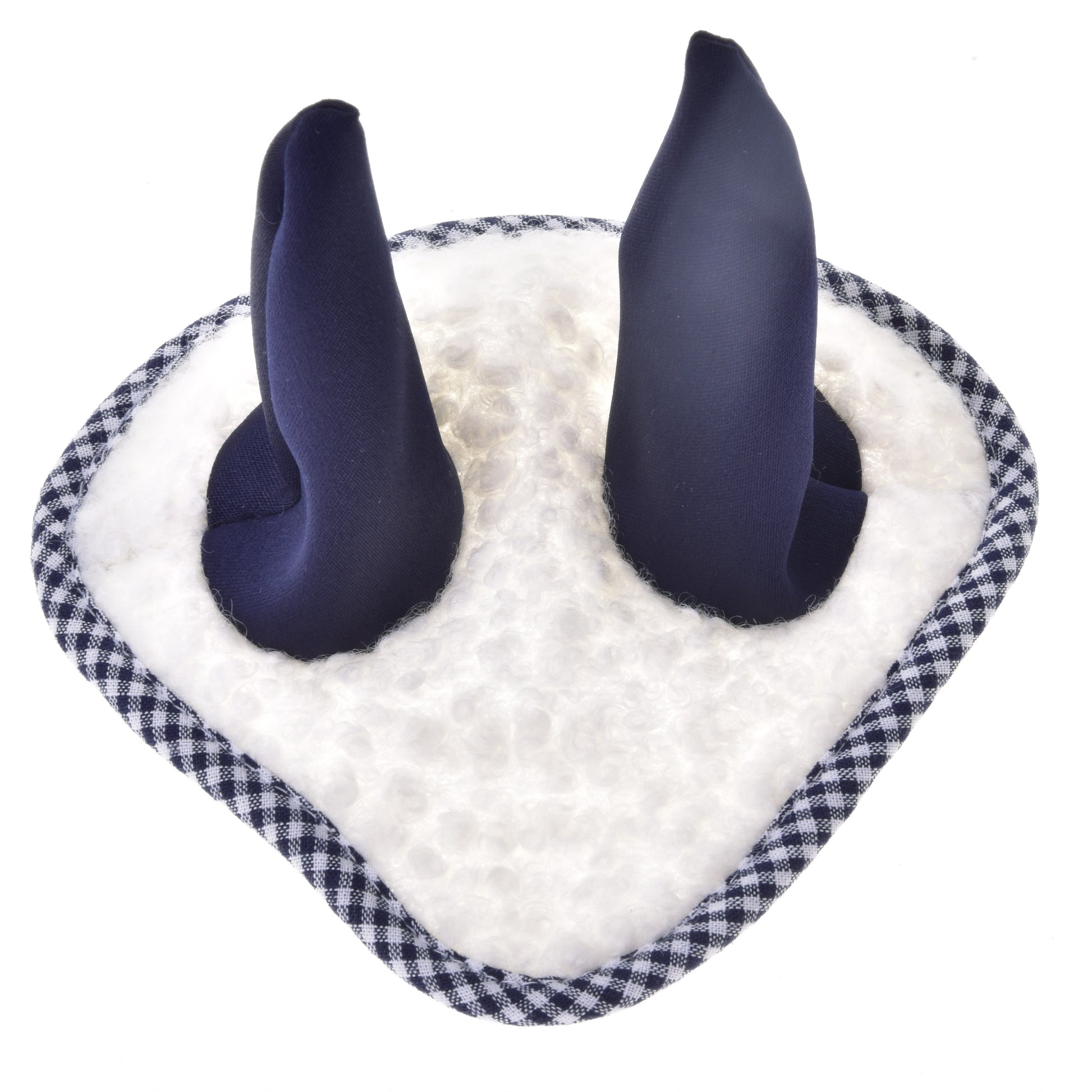 Bonnet d’oreilles cube bleu