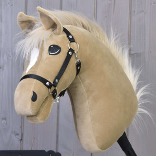 Hobby Horse Dancing Lady with Black Halter