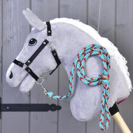 Hobby Horse - Corde d'attache tressée turquoise