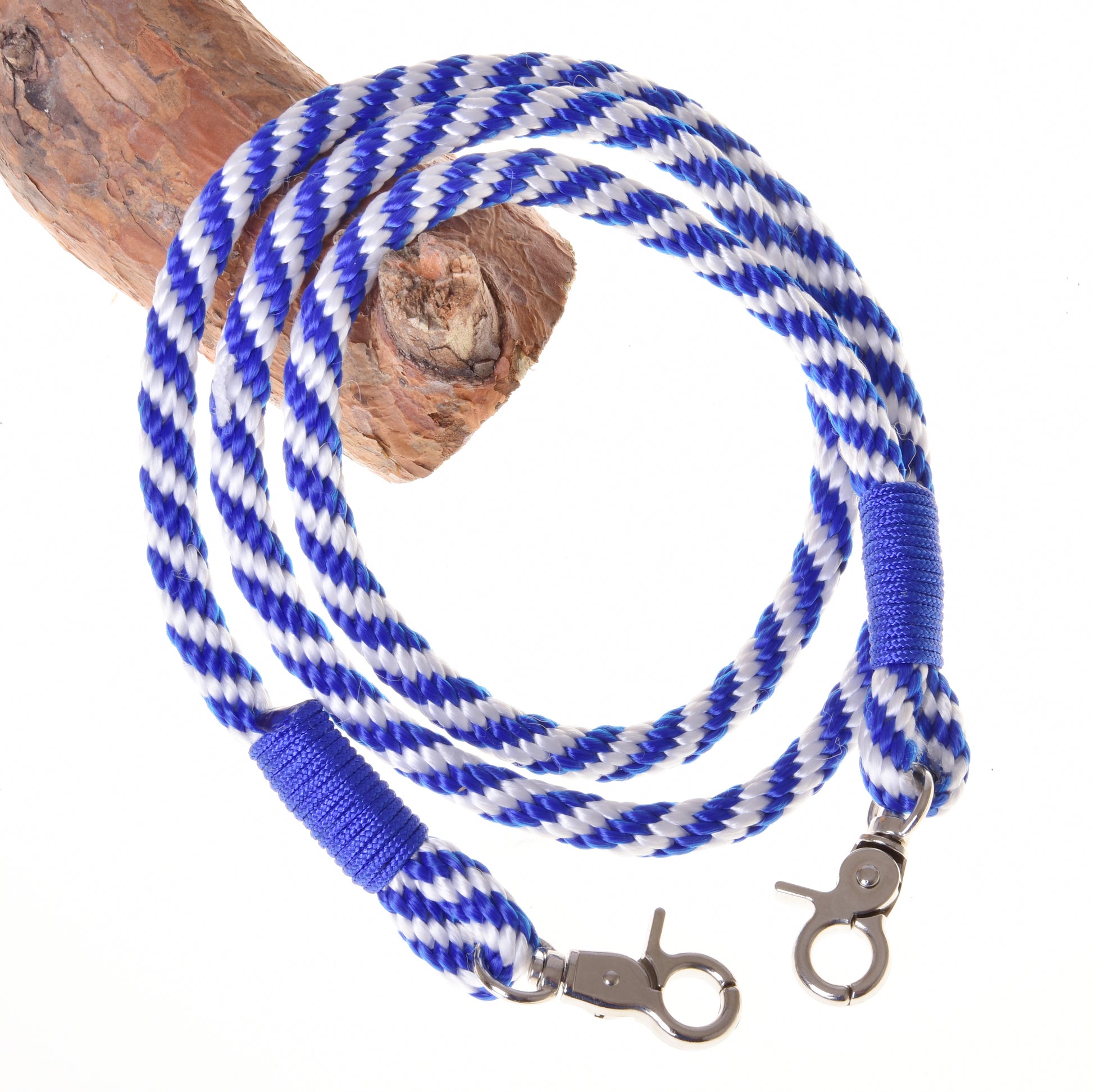 Ensemble Départ bleu (licol, longe, rênes, cordeo)