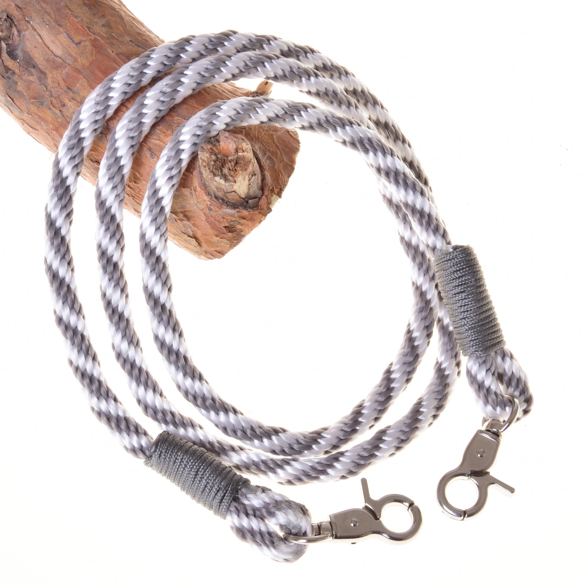 Ensemble Départ Argent (licol + cordelette + longe + rênes)