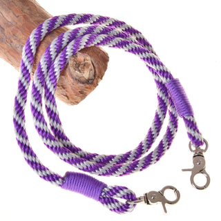 Ensemble Départ Violet (licol + cordelette + longe + rênes)