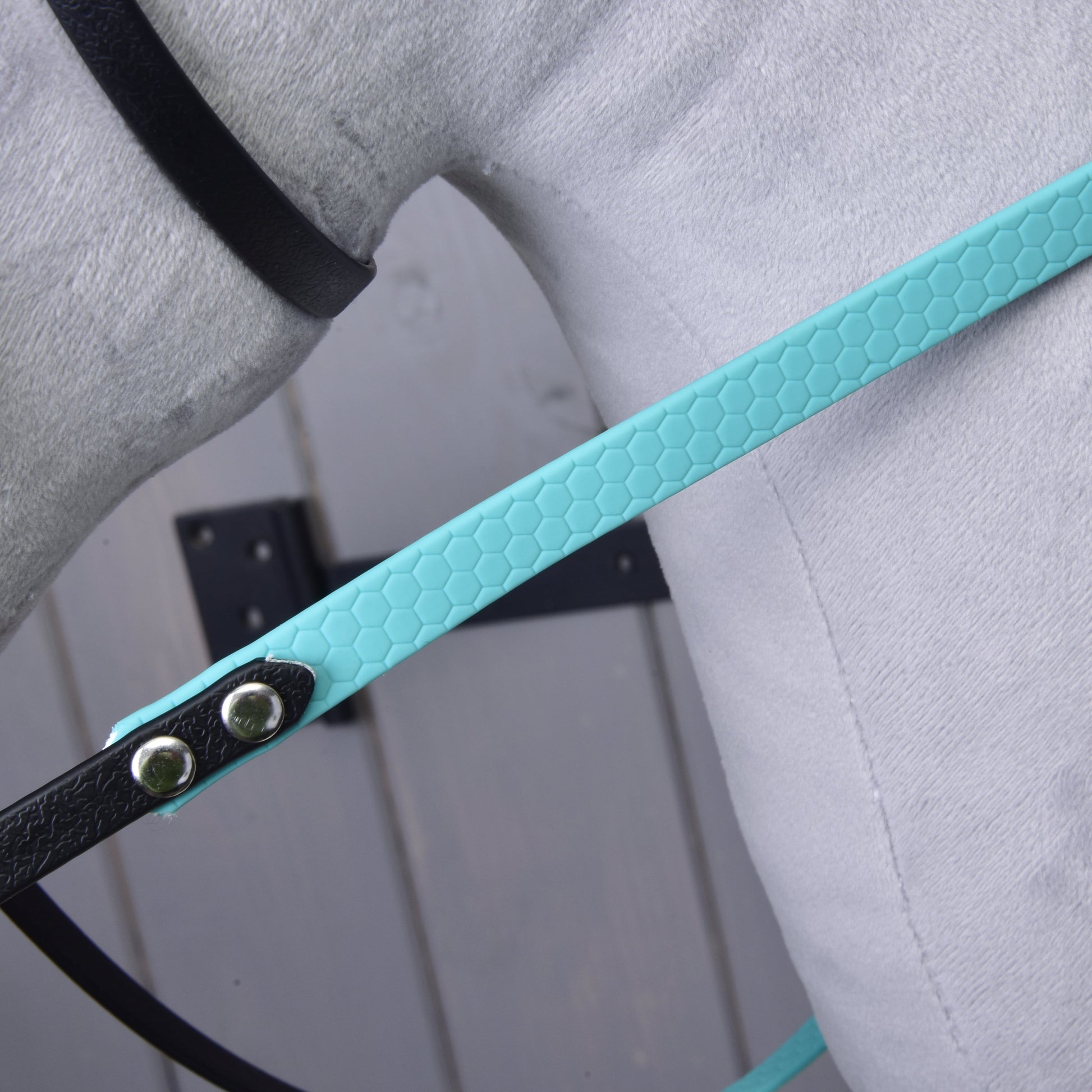 Bride complète sans muserolle turquoise