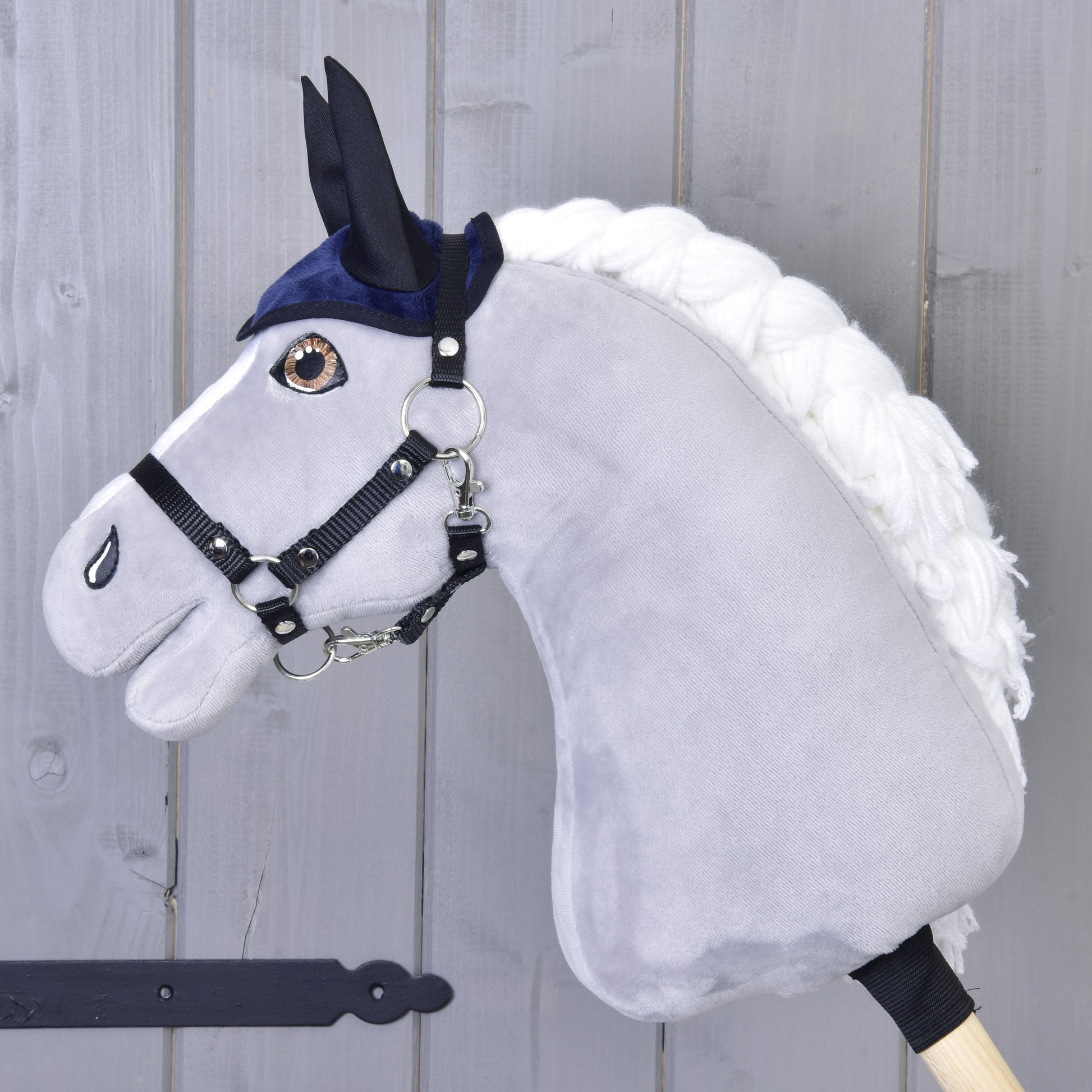 Ensemble Bleu Foncé (bonnet d'oreille + couverture)