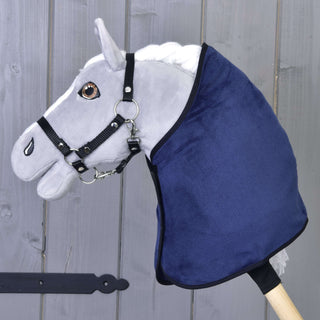 Ensemble Bleu Foncé (bonnet d'oreille + couverture)