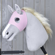 Masque de cheval sans oreilles Rose
