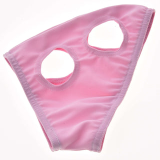 Masque de cheval sans oreilles Rose