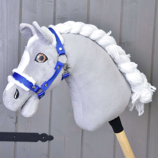 Halter blue with fur