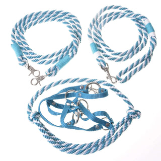 Ensemble Départ Turquoise (licol + cordelette + longe + rênes)