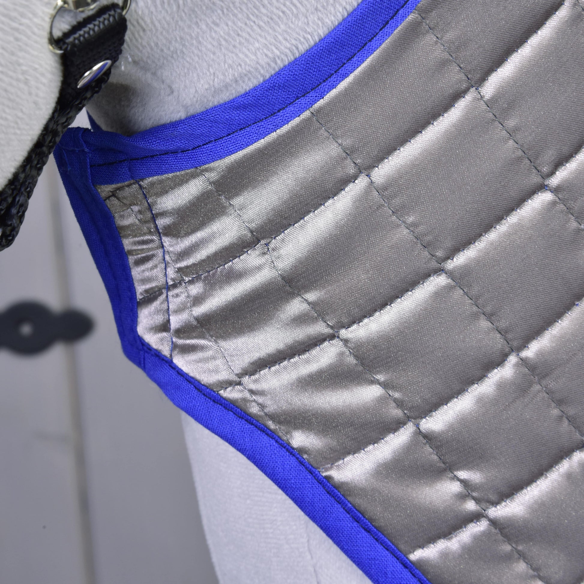 Couverture DeLuxe Bleue double face