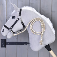 Hobby Horse - Corde de Conduite Tricotée Double Latte