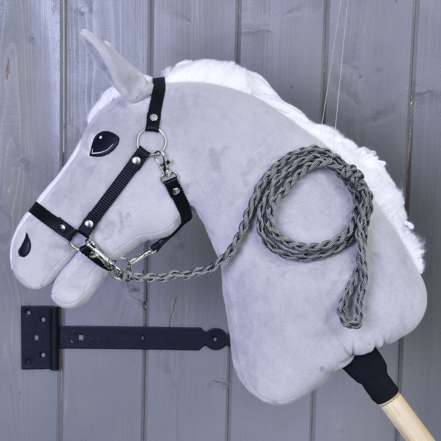 Hobby Horse - Corde de Conduite Tricotée Graphite