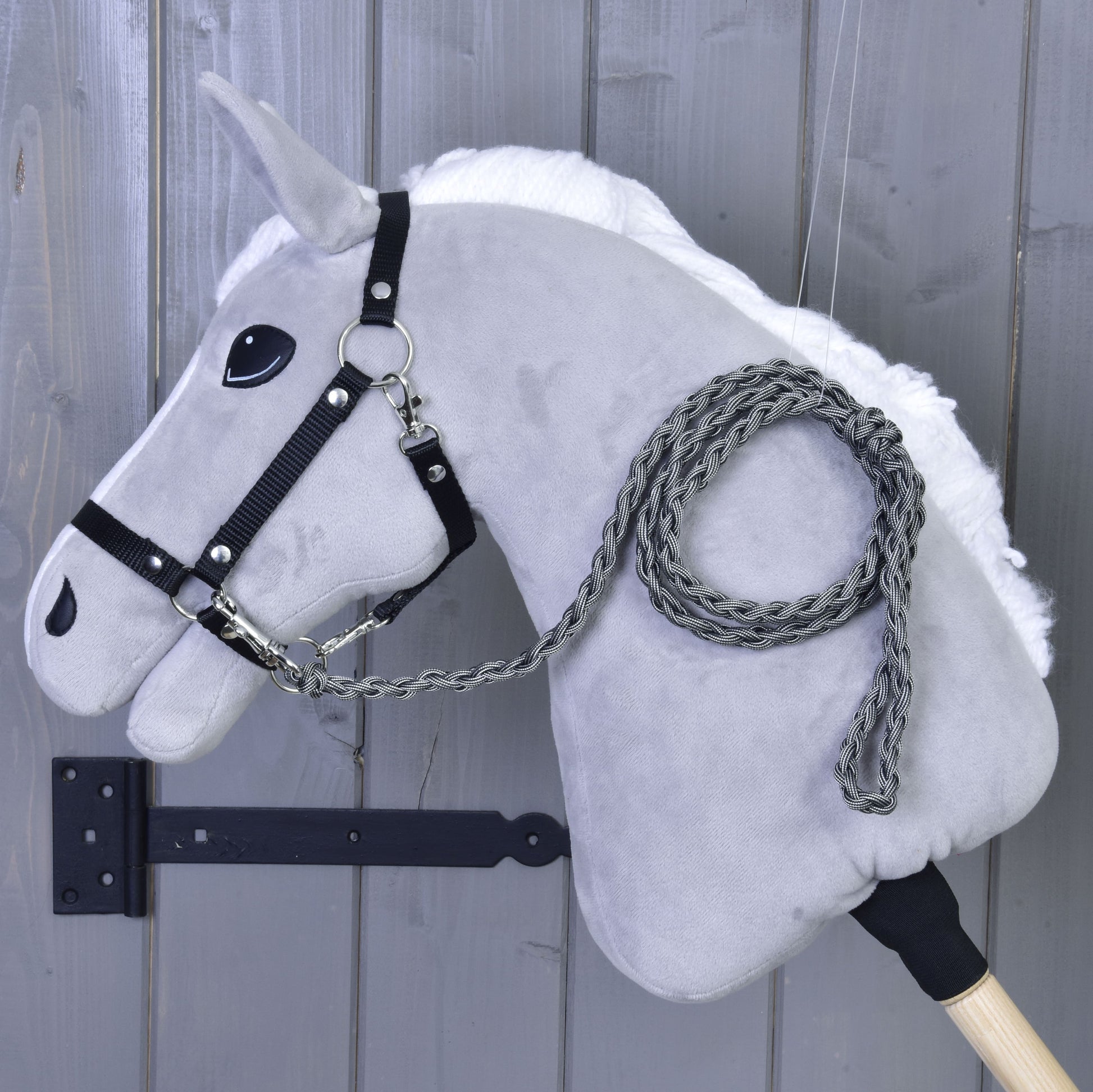 Hobby Horse - Corde de Conduite Tricotée Graphite