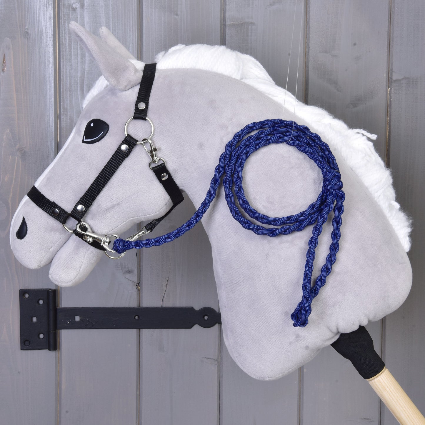 Hobby Horse - Corde d'attache tricotée bleu royal