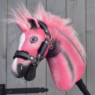 Hobby Horse LarDen Pinkie avec un licol pailleté
