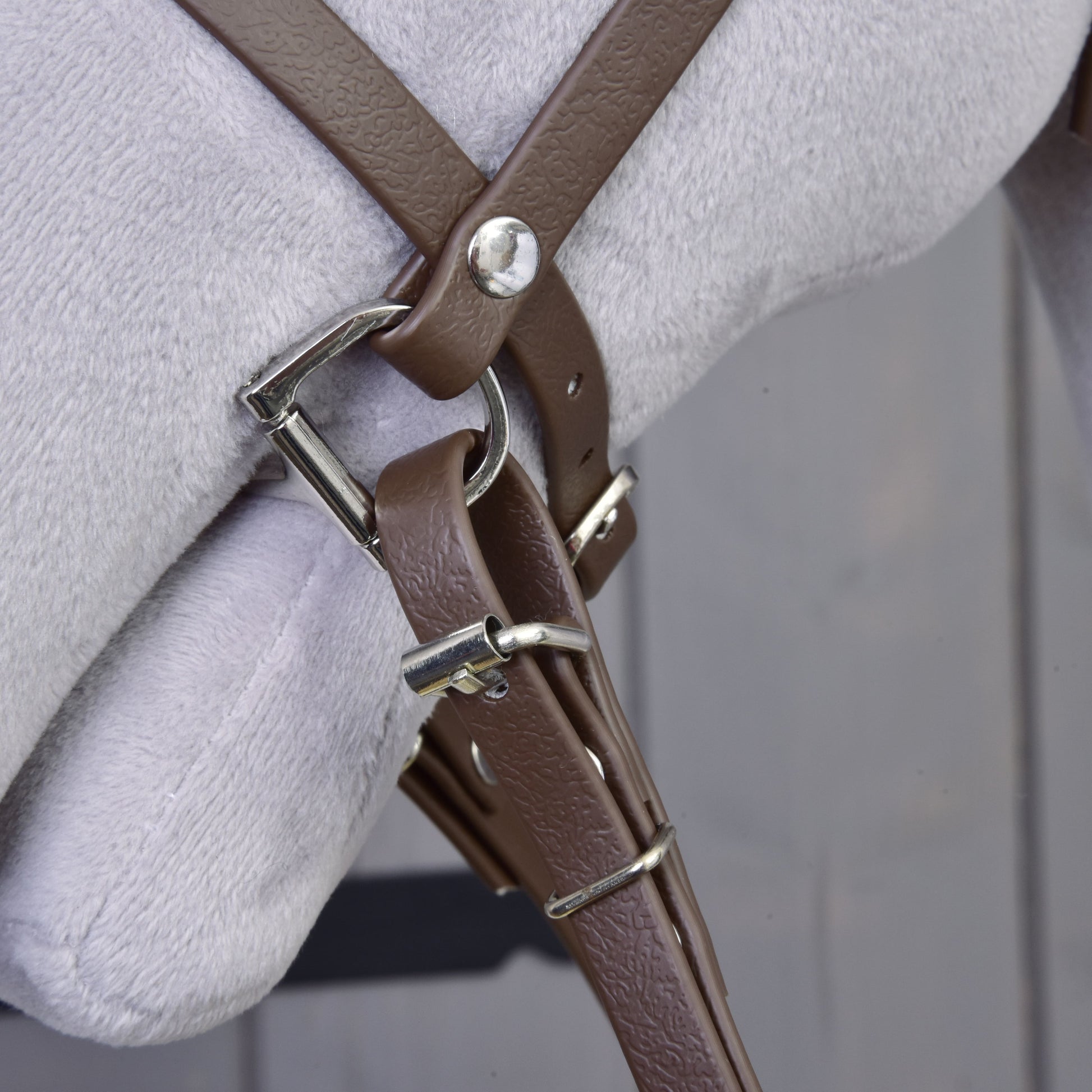 Bride complète avec muserolle Marron