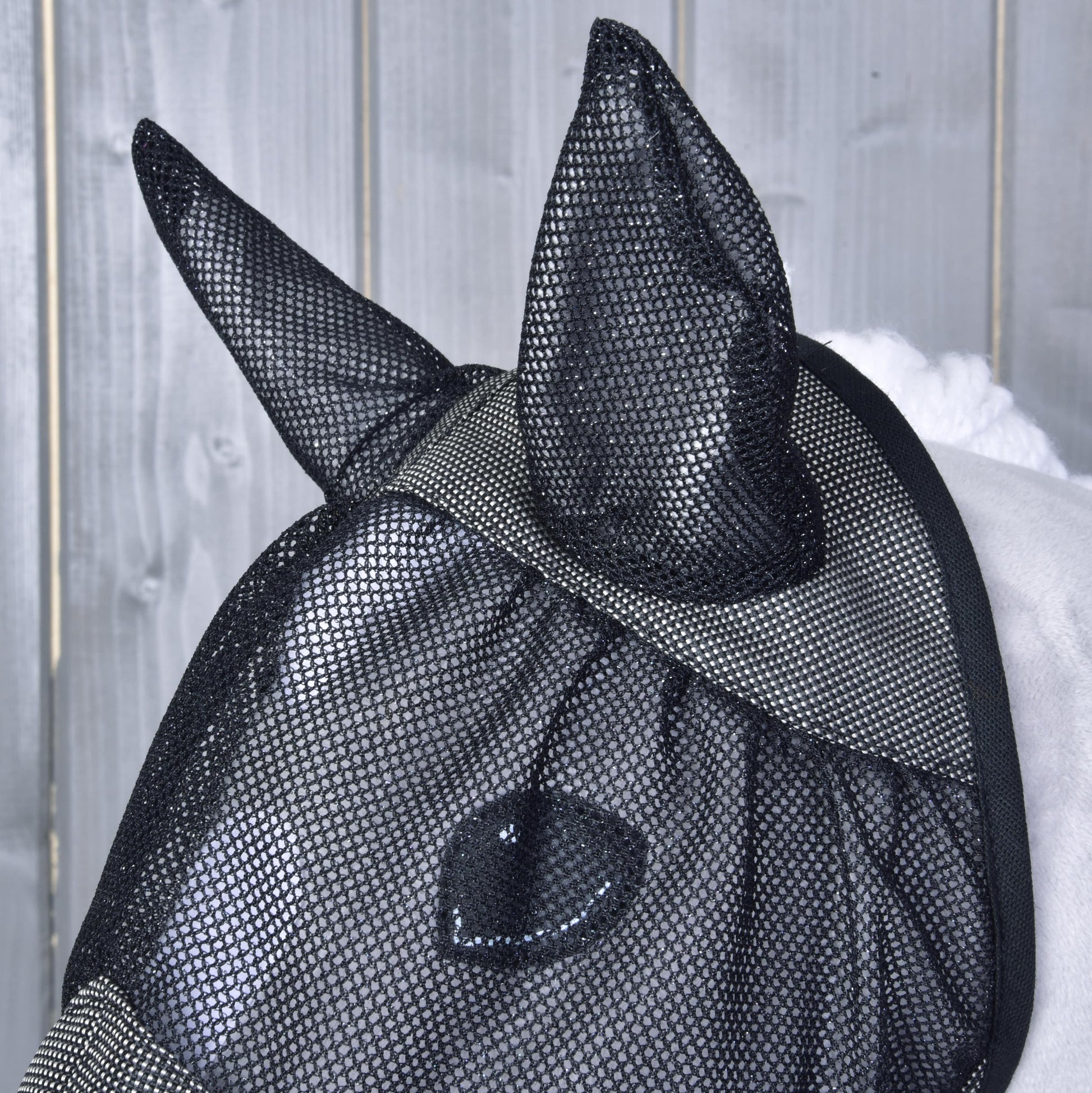 Fly Mask De Luxe Grey