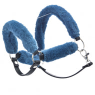 Licol en fourrure Teddy pétrole