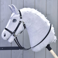 Rênes noires en similicuir