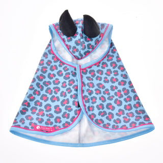 Imperméable Léopard Bleu