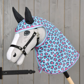 Imperméable Léopard Bleu