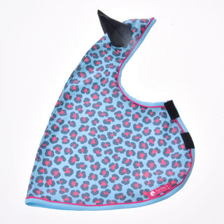 Imperméable Léopard Bleu
