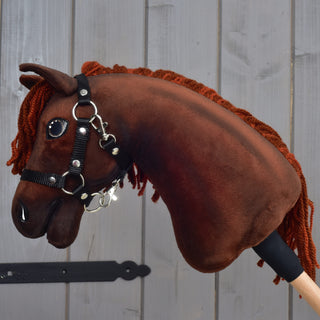 Hobby Horse Rebel with Black Halter - size XS
