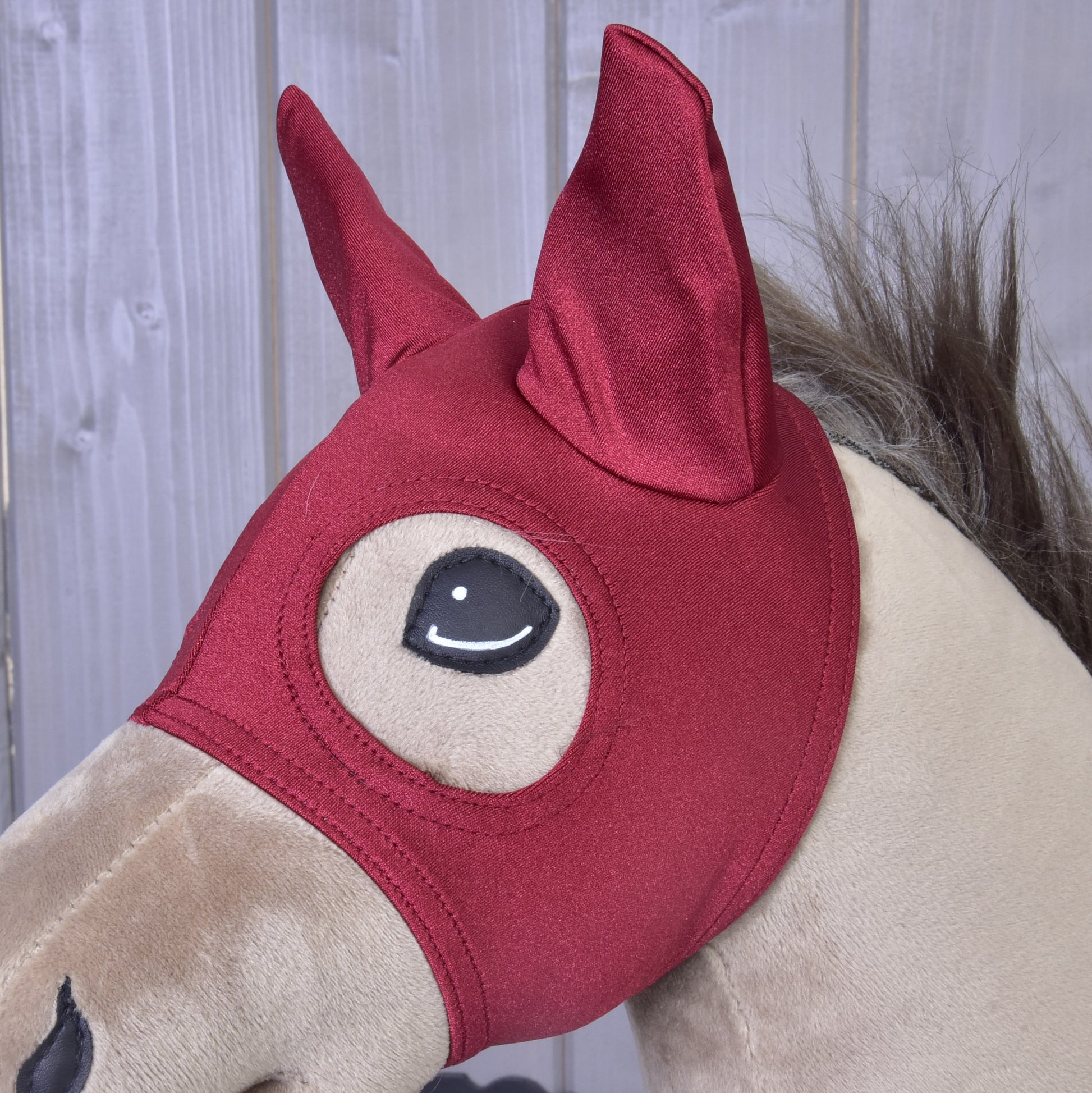 Masque de cheval Rouge Étable