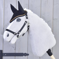 Bonnet d’oreilles au crochet Noir Or