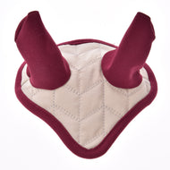 Ear Bonnet Maroon Star