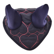 Ear Bonnet Pink Heart