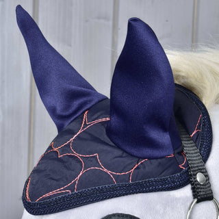 Ear Bonnet Pink Heart