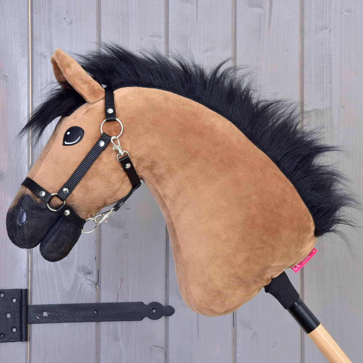 Hobby Horse Cookie with Black Halter