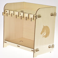 Écurie pour 2 chevaux-bâtons