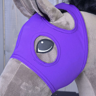 Masque de cheval sans oreilles Indigo
