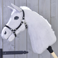 Halter - black leatherette