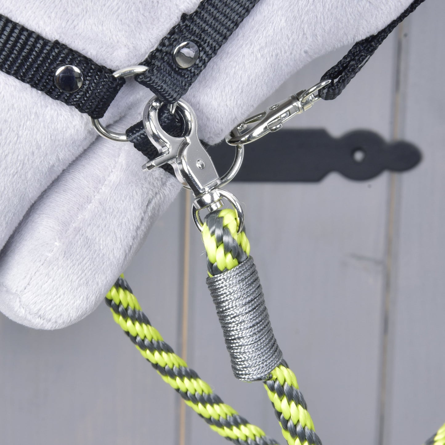 Hobby Horse - Rênes rayures citron