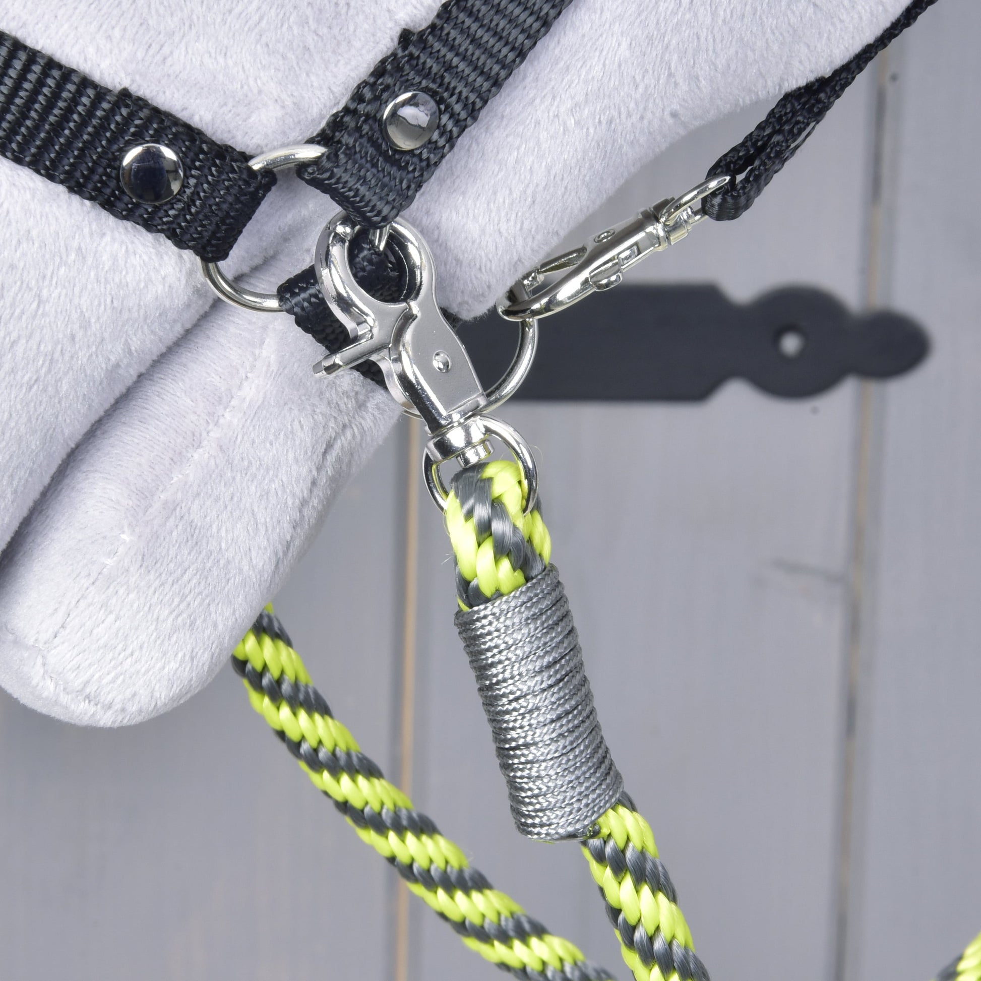 Hobby Horse - Rênes rayures citron