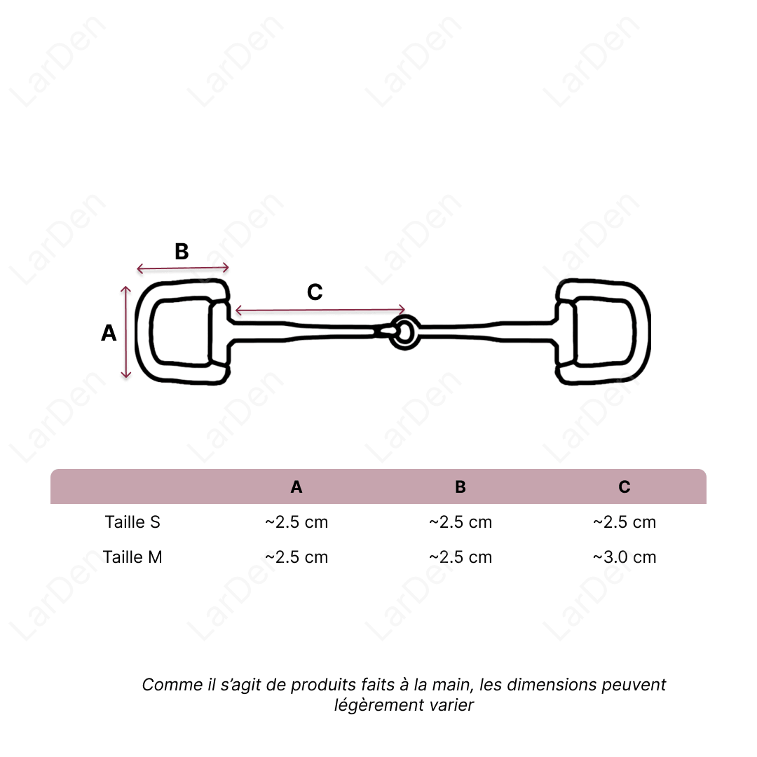 Size guide – Horse Bit – FR