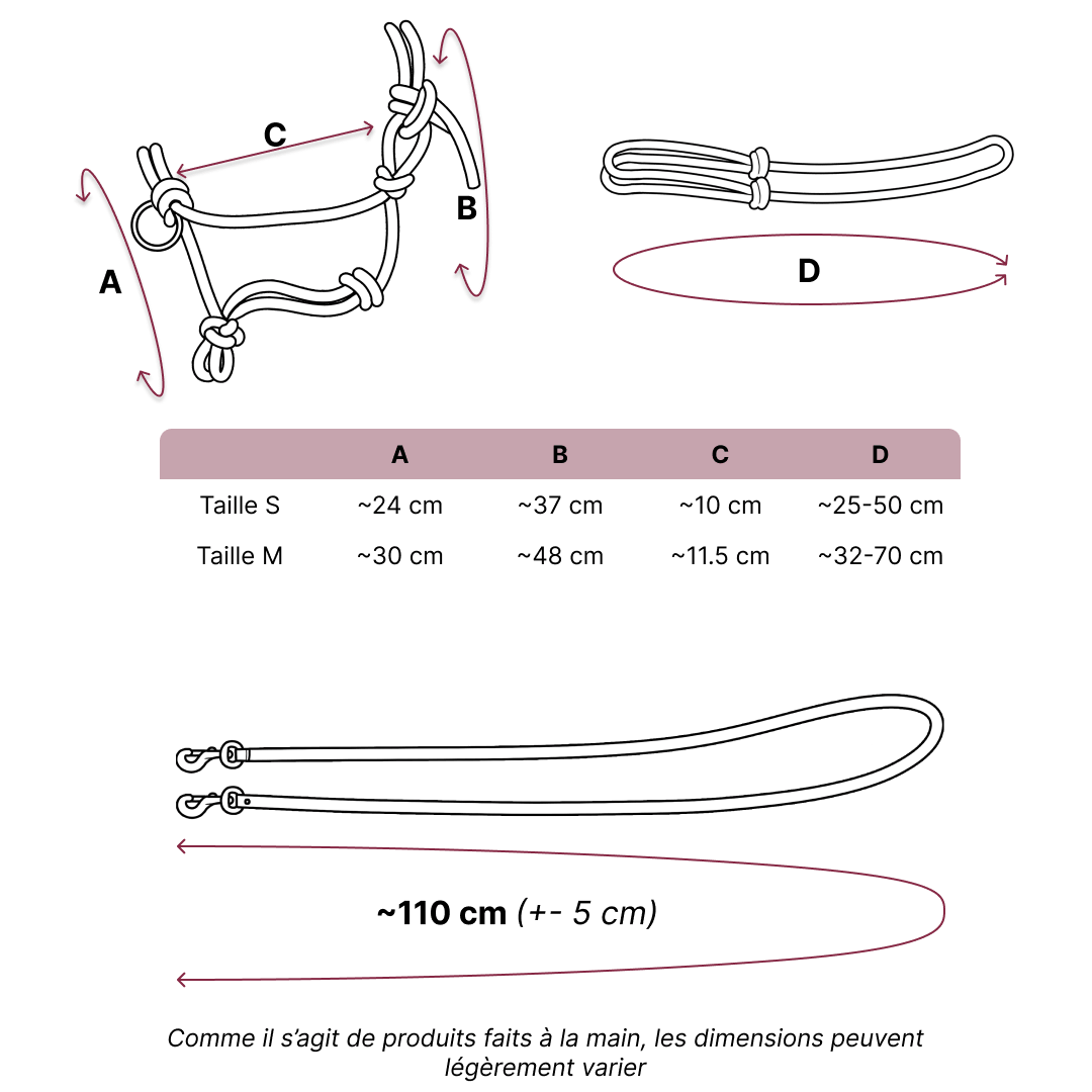 Size guide – Rope Set – FR