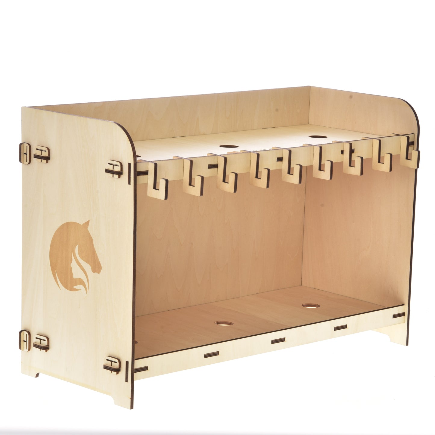 Écurie pour 3 chevaux-bâtons