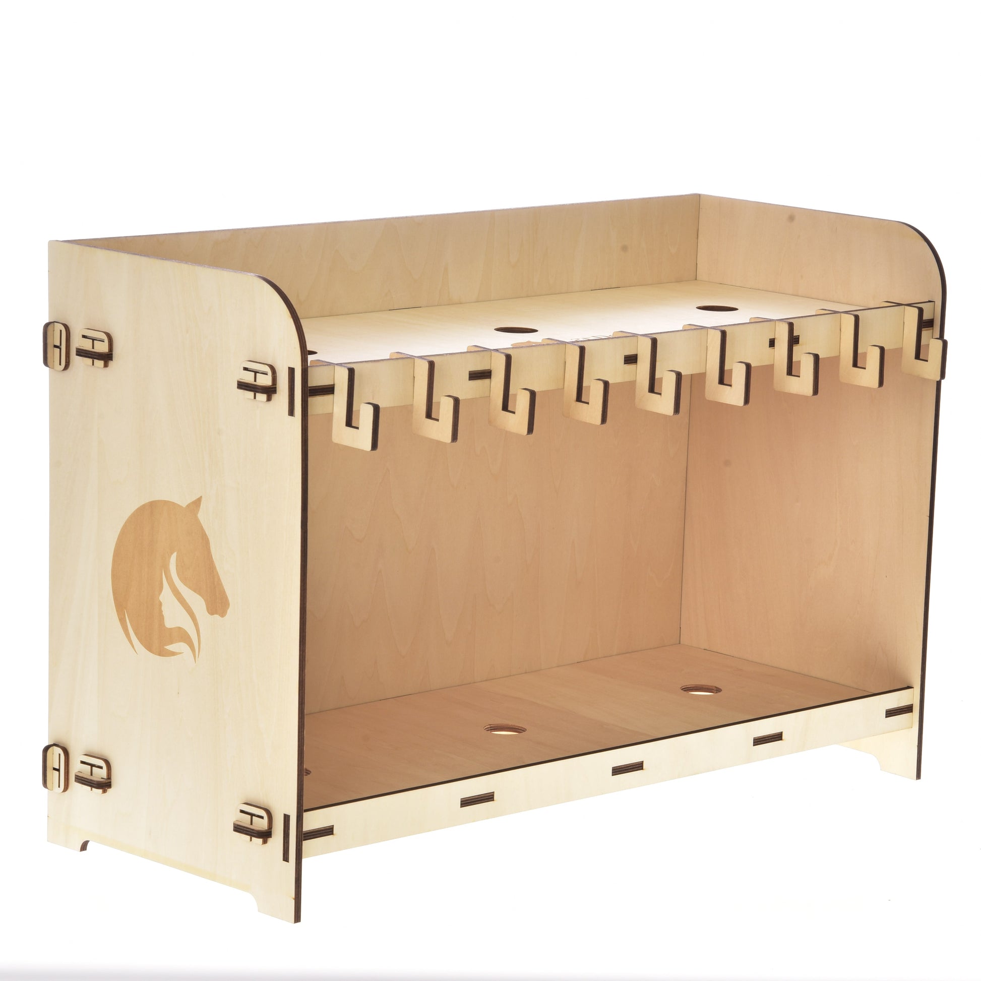 Écurie pour 3 chevaux-bâtons