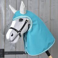 Imperméable turquoise