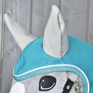 Imperméable turquoise