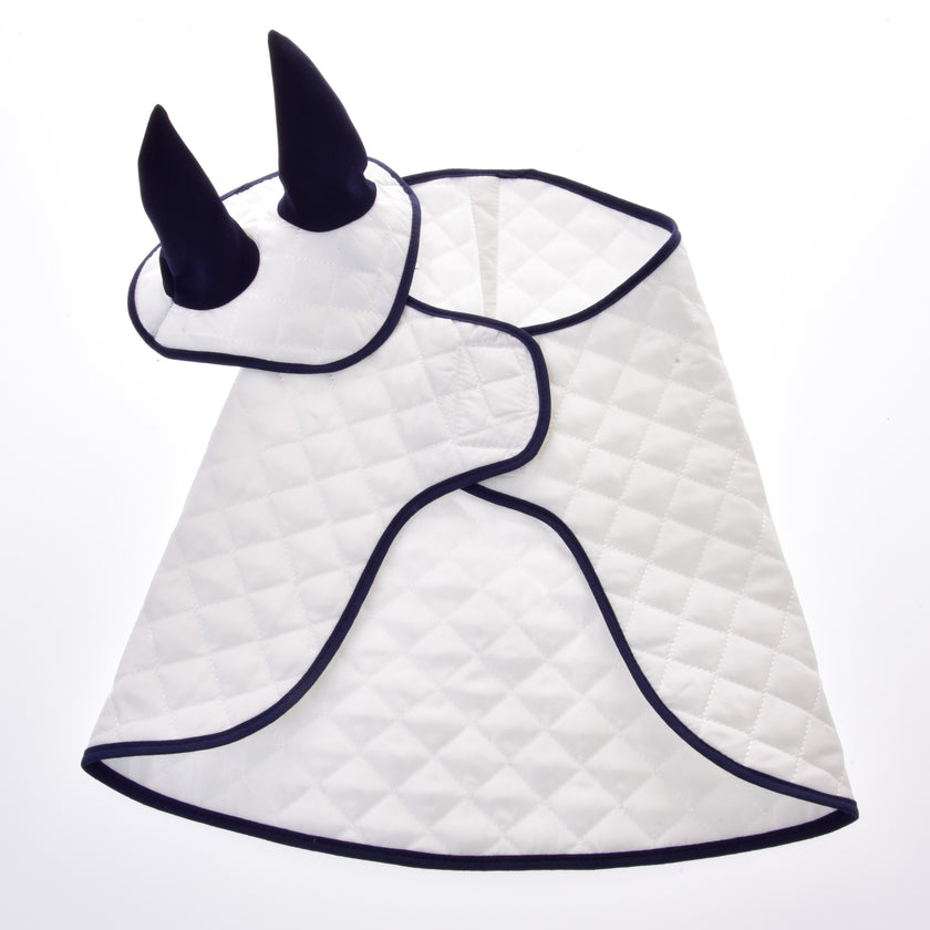 Ensemble Thermo Blanc (Bonnet d'Oreilles + Couverture)